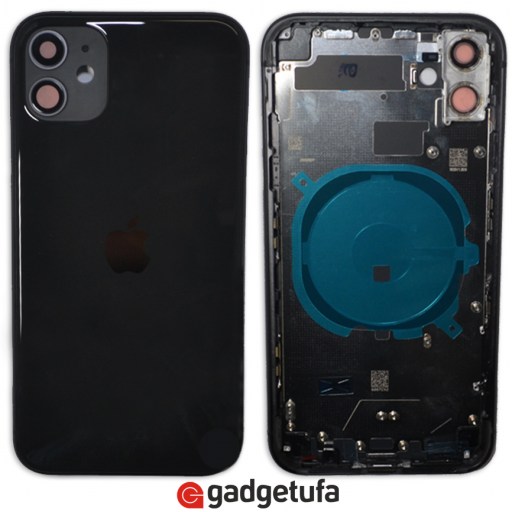 iPhone 11 - корпус с кнопками в сборе Оригинал Black купить в Уфе