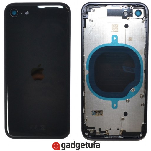 iPhone SE 2020 / iPhone 8 - корпус с кнопками Black купить в Уфе