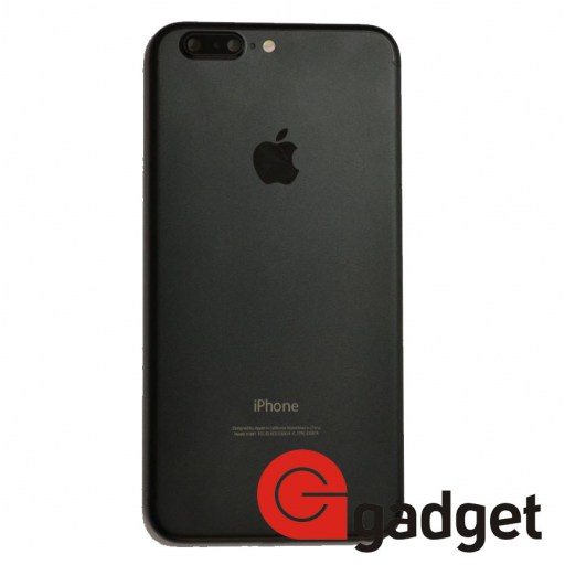 iPhone 6s Plus - корпус с кнопками черно-матовый дизайнерский  iPhone 7 plus купить в Уфе