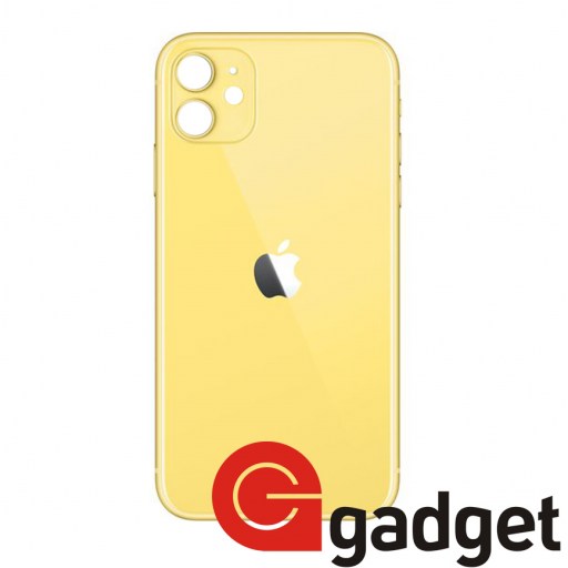 iPhone 11 - задняя стеклянная крышка Yellow купить в Уфе