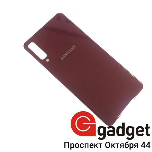 Samsung Galaxy A7 2018 SM-A750F - задняя крышка розовая купить в Уфе