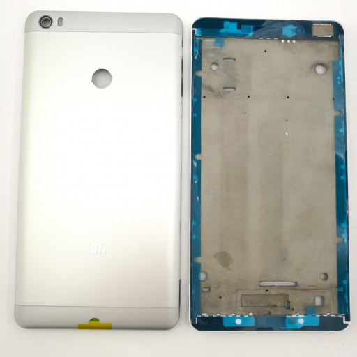 Xiaomi Mi Max - задняя крышка серебро купить в Уфе