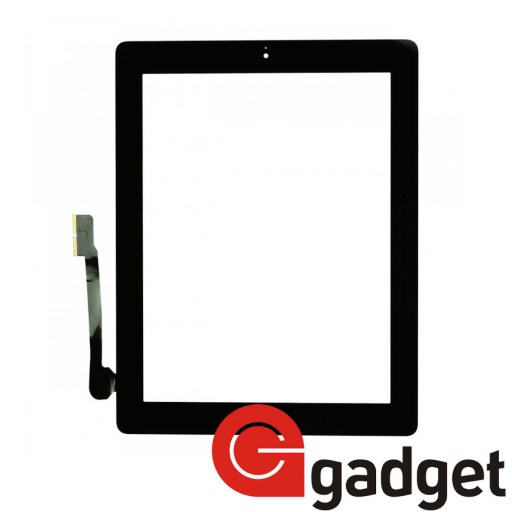 iPad 10.2 (2019)/iPad 10.2 (2020) - стекло с тачскрином в сборе Black купить в Уфе