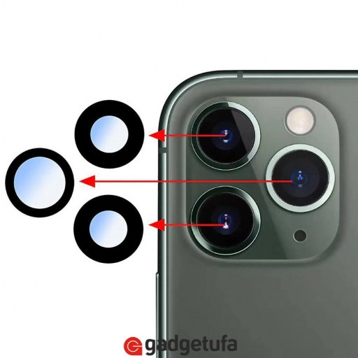 iPhone 11 Pro - стекло основной камеры купить в Уфе