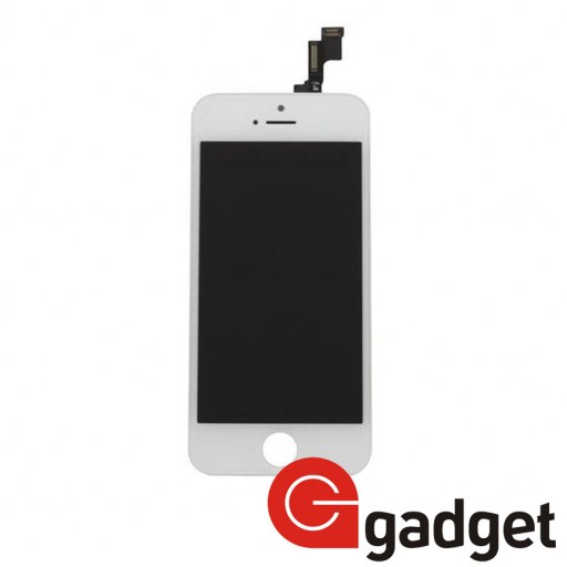 iPhone 5s - дисплейный модуль белый (Оригинал) переклейка купить в Уфе