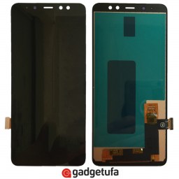 Samsung Galaxy A8 Plus 2018 SM-A730F - дисплейный модуль Black OLED купить в Уфе