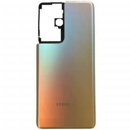 Samsung Galaxy S21 Ultra SM-G998B - задняя крышка оригинал silver купить в Уфе