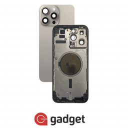iPhone 15 Pro Max - Корпус с кнопками (Natural Titanium) купить в Уфе