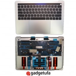 MacBook Pro 13" A1706 (2016-2017) - TopCase с клавиатурой US и трекпад Silver купить в Уфе
