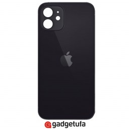 iPhone 12 Mini - задняя стеклянная крышка Black (не требует снятия стекла камеры) купить в Уфе