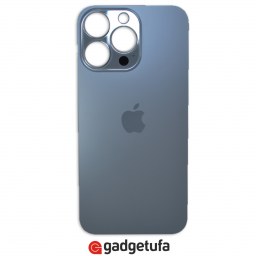 iPhone 13 Pro Max - задняя стеклянная крышка Blue (не требует снятия стекла камеры) купить в Уфе