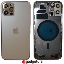iPhone 12 Pro - корпус с кнопками Gold купить в Уфе