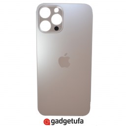 iPhone 12 Pro Max - задняя стеклянная крышка Gold (не требует снятия стекла камеры) купить в Уфе