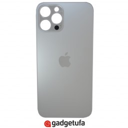 iPhone 12 Pro Max - задняя стеклянная крышка Silver (не требует снятия стекла камеры) купить в Уфе
