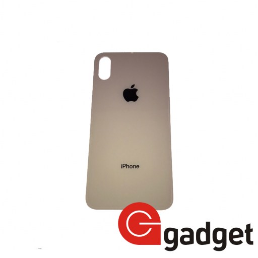 iPhone XS - задняя стеклянная крышка Gold (2) купить в Уфе