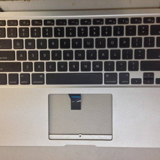 MacBook Air A1369 - Topcase клавиатура с металлической частью корпуса купить в Уфе