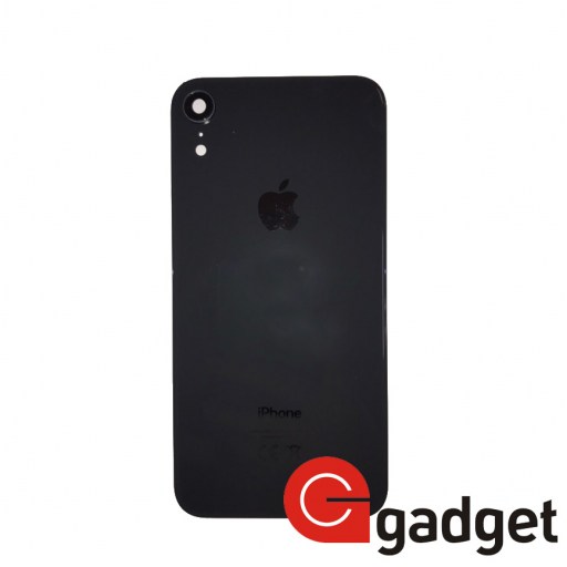 iPhone XR - задняя стеклянная крышка Black купить в Уфе