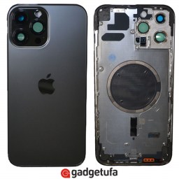iPhone 13 Pro Max - задний корпус с магнитами MagSafe Graphite купить в Уфе