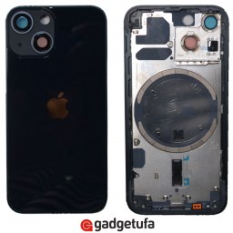 iPhone 13 mini - задняя крышка корпус с магнитами MagSafe Midnight купить в Уфе