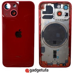 iPhone 13 mini - задняя крышка корпус с магнитами MagSafe Product Red купить в Уфе