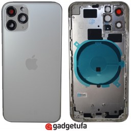 iPhone 11 Pro Max - корпус с кнопками Silver купить в Уфе