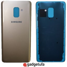 Samsung Galaxy A8 Plus 2018 SM-A730F - задняя крышка Gold купить в Уфе
