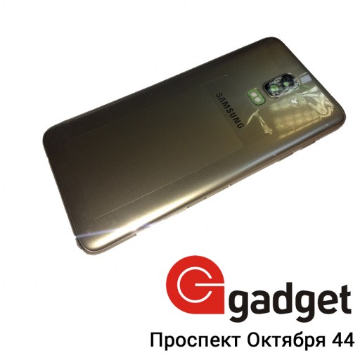 Samsung Galaxy J8 2018 SM-J810F - задняя крышка золотая купить в Уфе