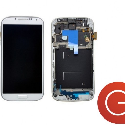 Samsung Galaxy S4 i9505 - модуль белый (дисплей+стекло с тачскрином) купить в Уфе
