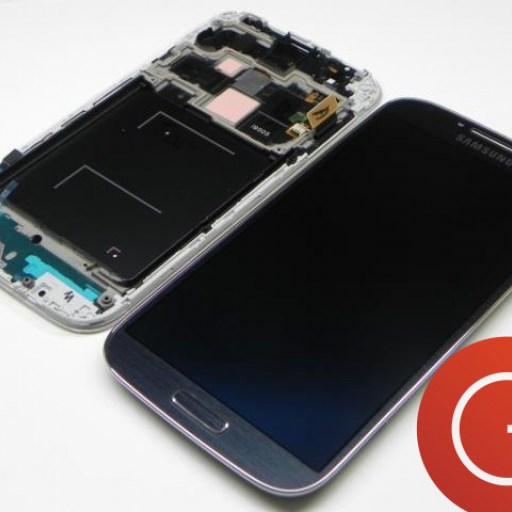 Samsung Galaxy S4 i9505 - модуль черный (дислпей+стекло с тачскрином) купить в Уфе