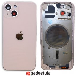 iPhone 13 - задний корпус с магнитами MagSafe Pink купить в Уфе