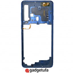 Samsung Galaxy A9 2018 SM-A920F - боковая рамка с кнопками Blue купить в Уфе