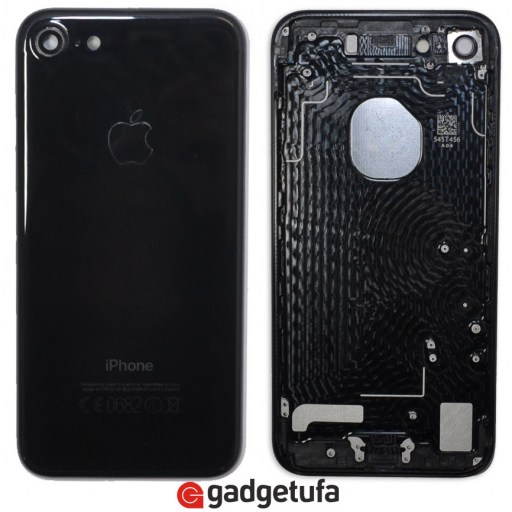 iPhone 7 - корпус с кнопками Jet Black купить в Уфе