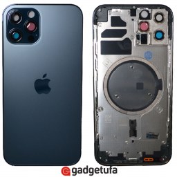 iPhone 12 Pro Max - корпус с кнопками Pacific Blue купить в Уфе