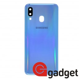 Samsung Galaxy A20/A30 SM-A205F/A305F - задняя крышка голубая купить в Уфе