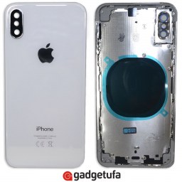 iPhone XS - корпус с кнопками Silver купить в Уфе