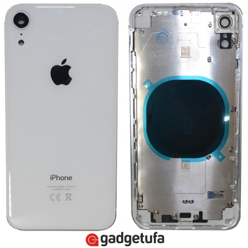 iPhone XR - корпус с кнопками White купить в Уфе